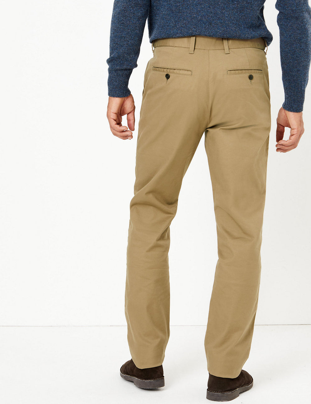 M&S Mens Cotton Chino T17/6201M