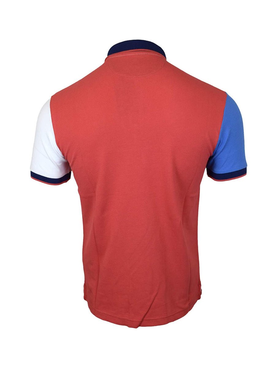 Hackett Mens S/S 1 Logo& Crown Crist Plain Polo HM562691
