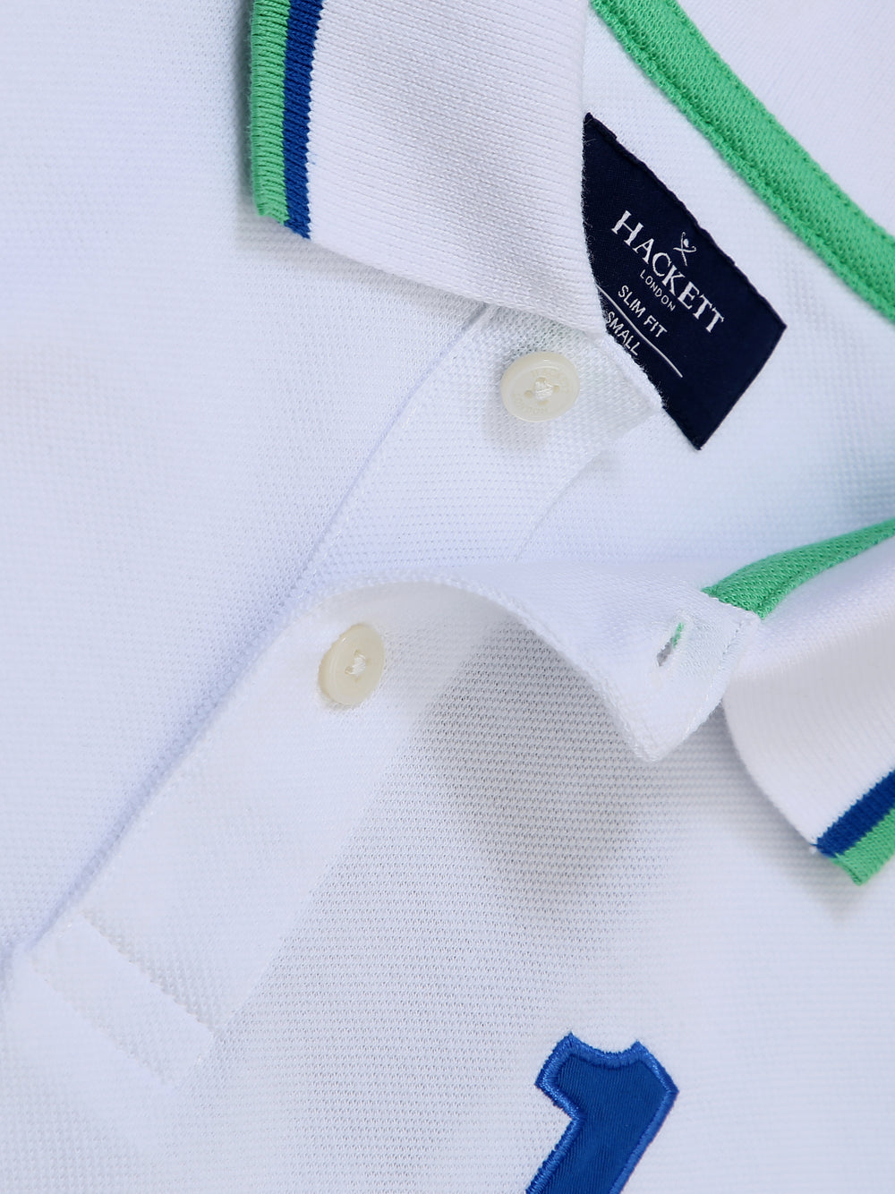 Hackett Mens S/S 1 Logo Printed Polo HM 563001