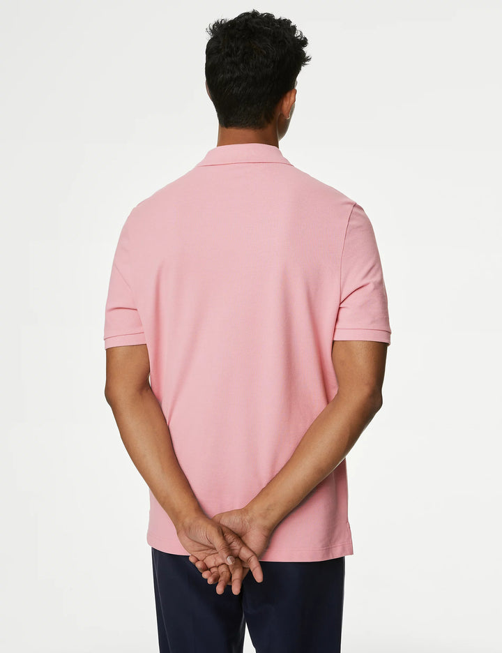 M&S Mens S/S Plain Polo T28/5032