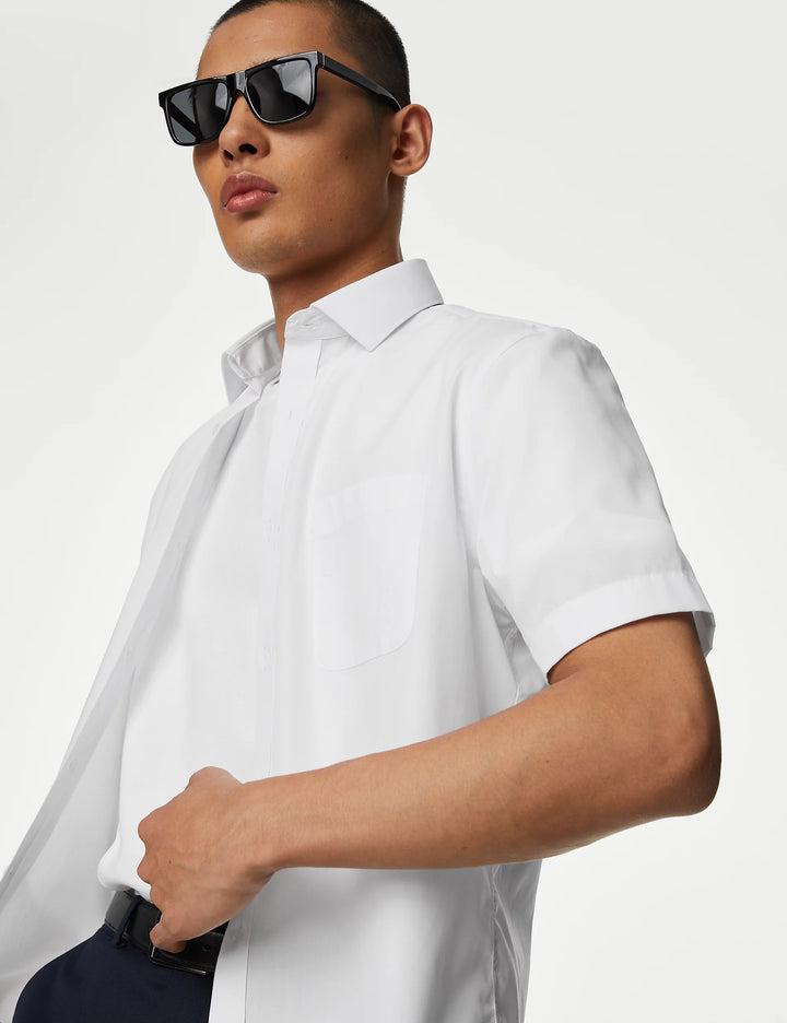 M&S Mens ( 65-35% ) B-Shirt Shirt T11/2513