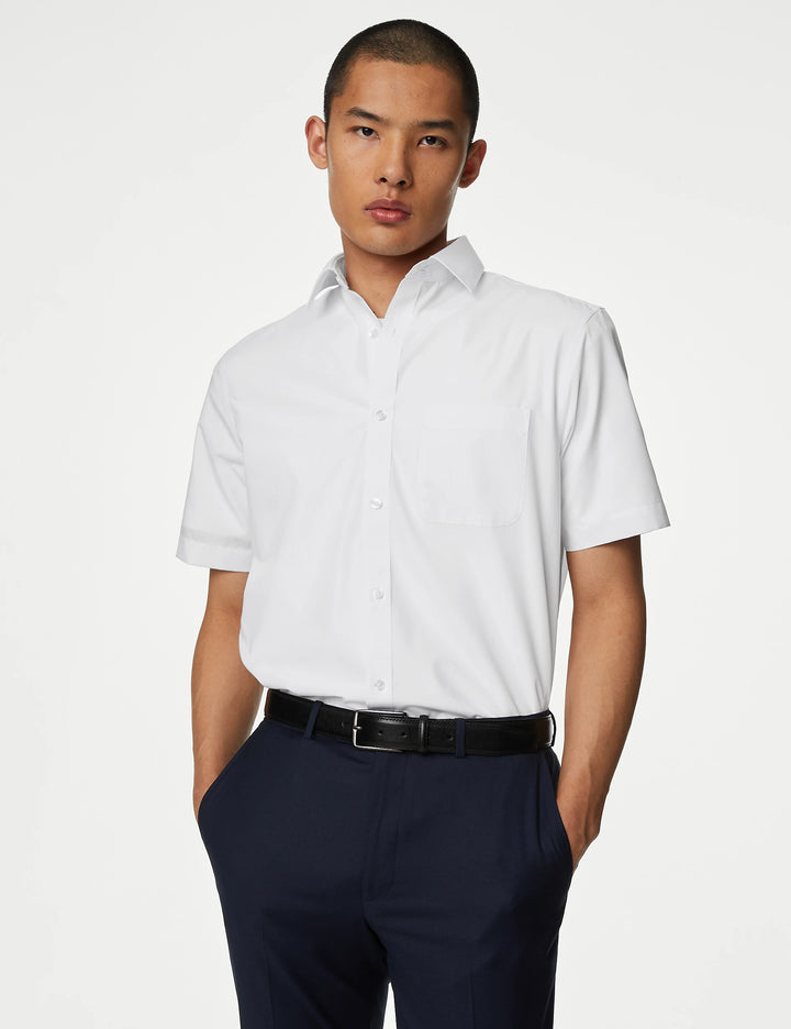 M&S Mens ( 65-35% ) B-Shirt Shirt T11/2513