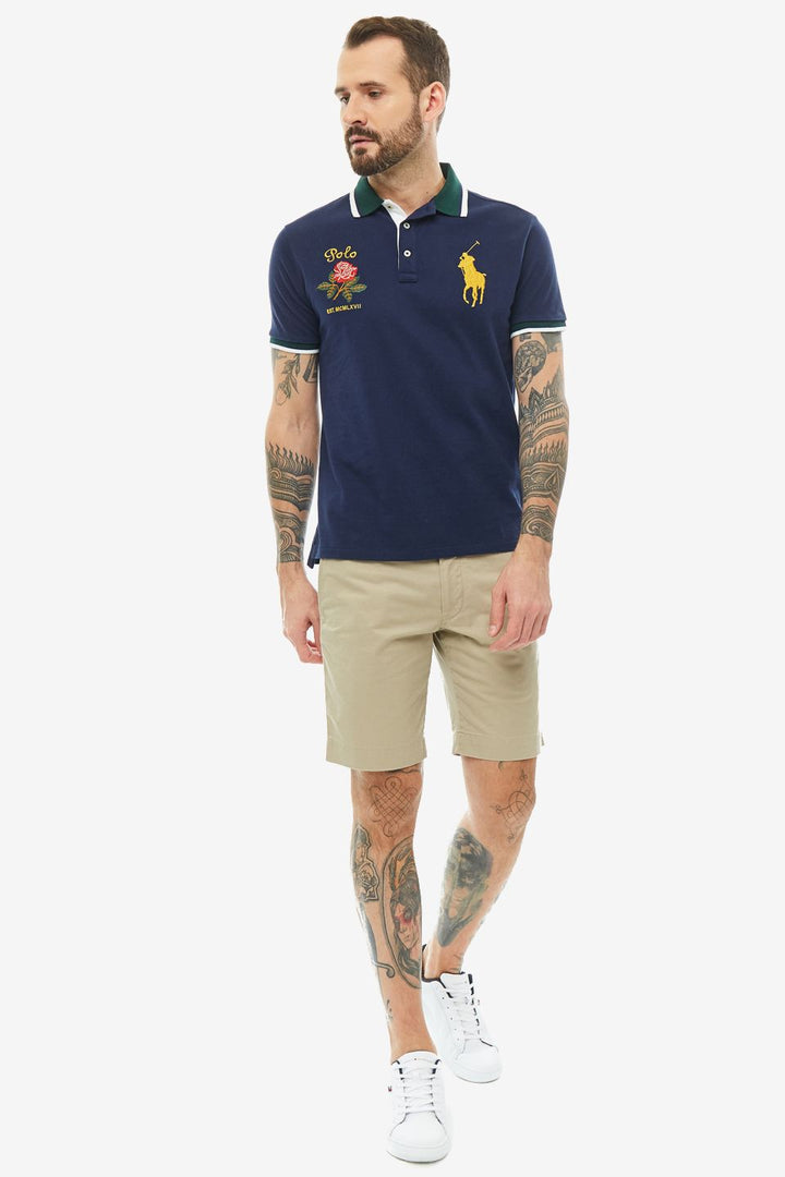 RL Mens S/S Big Pony Plian Polo 710784712001