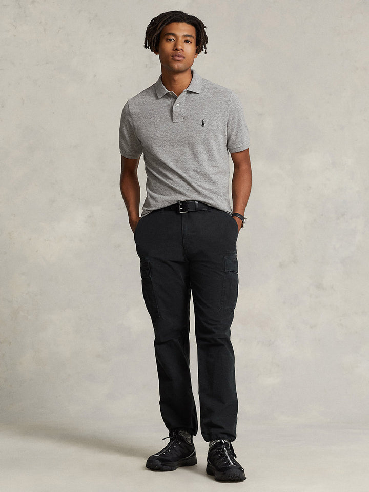 RL Mens S/S Small Pony Plain Polo 710666998006