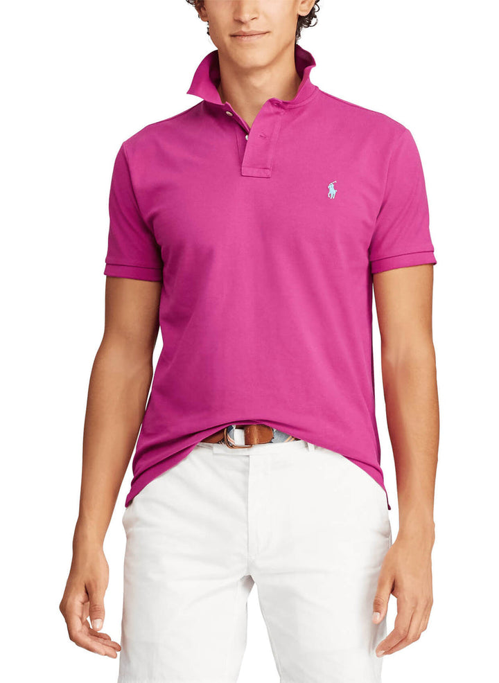 RL Mens S/S Small Pony Plain Polo 710680784079