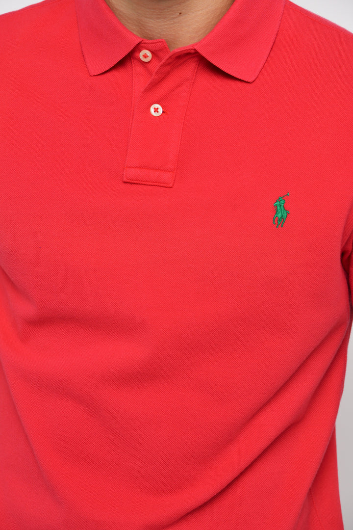 RL Mens S/S Small Pony Plain Polo 710536856157