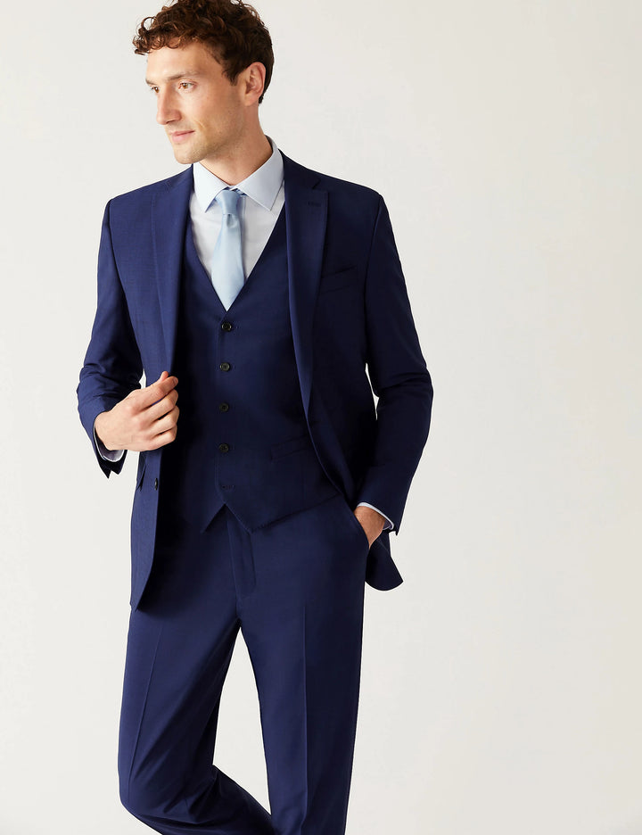 M&S Mens Wool Mix Suit T15/2031T