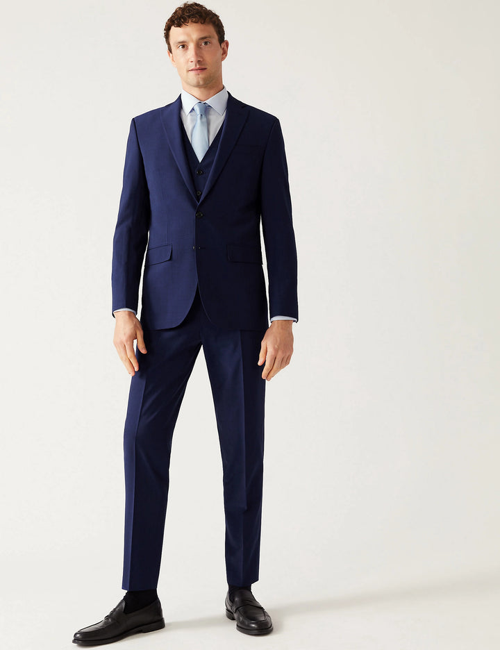 M&S Mens Wool Mix Suit T15/2031T