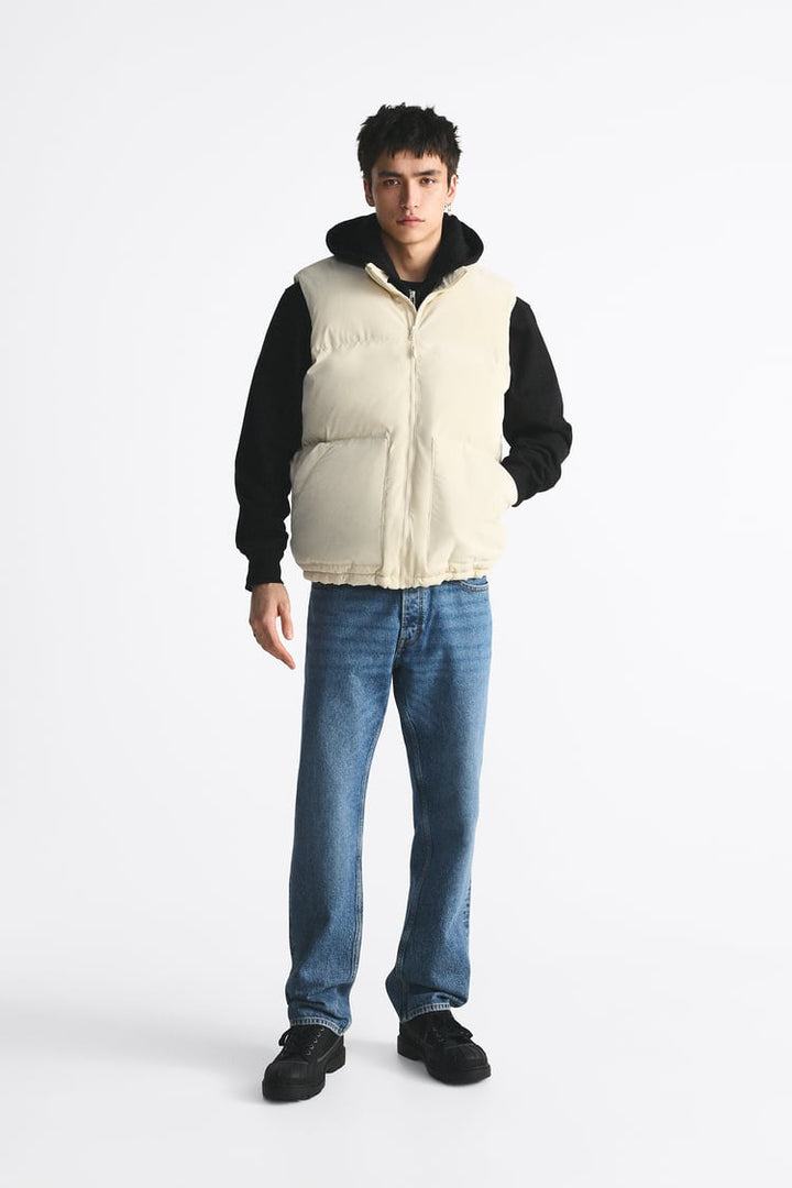 Zara Mens Knitted Gillet 4302/409/711