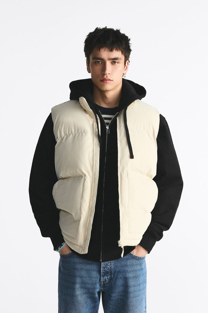 Zara Mens Knitted Gillet 4302/409/711