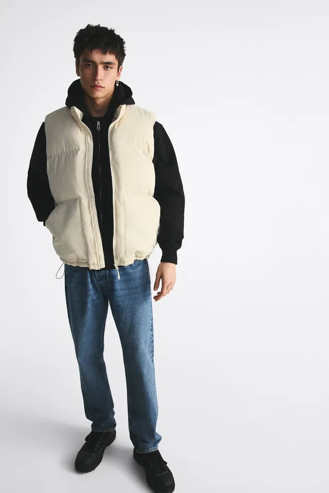Zara Mens Knitted Gillet 4302/409/711
