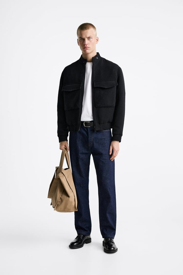 Zara Mens L/S Knitted Jacket 4103/400/800