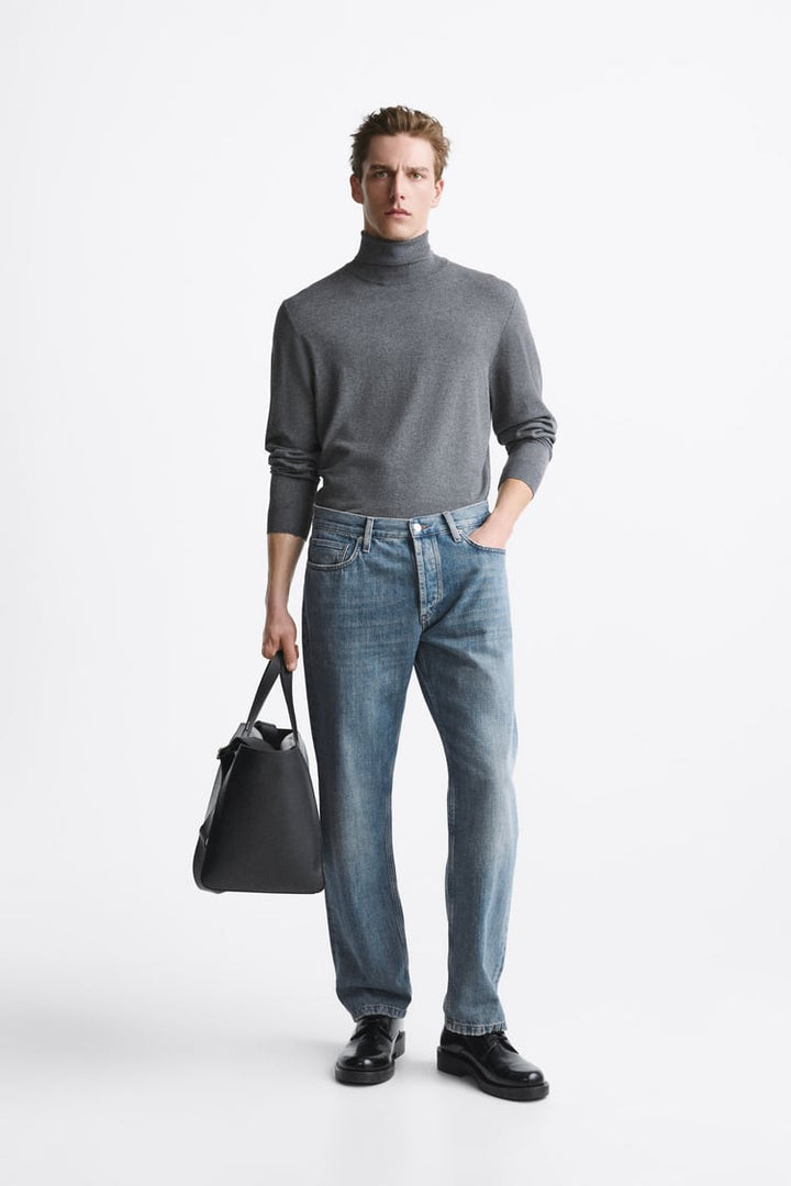 Zara Mens Viscose High Neck 0304/302/803