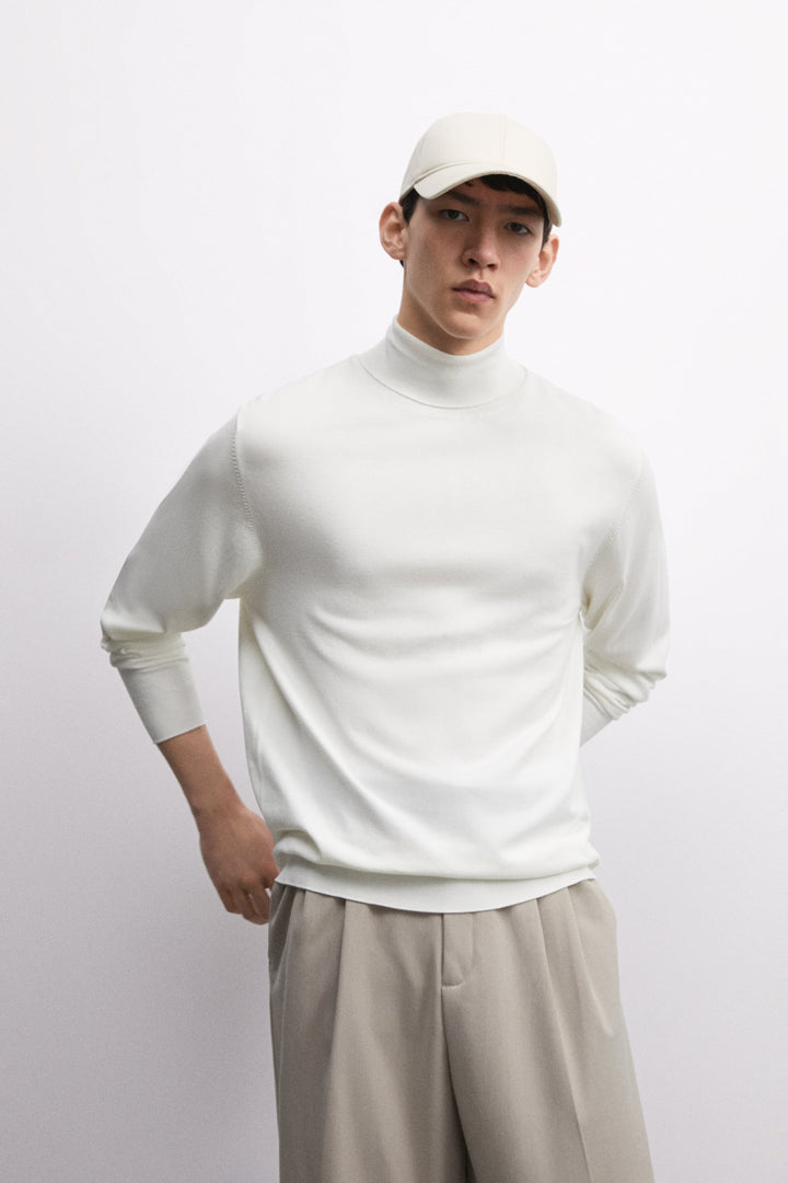 Zara Mens Viscose High Neck 0693/342/251