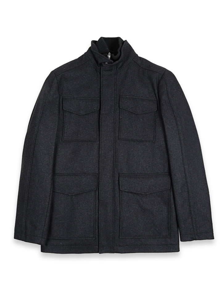 TU Mens Wool Rich Coat 135799307