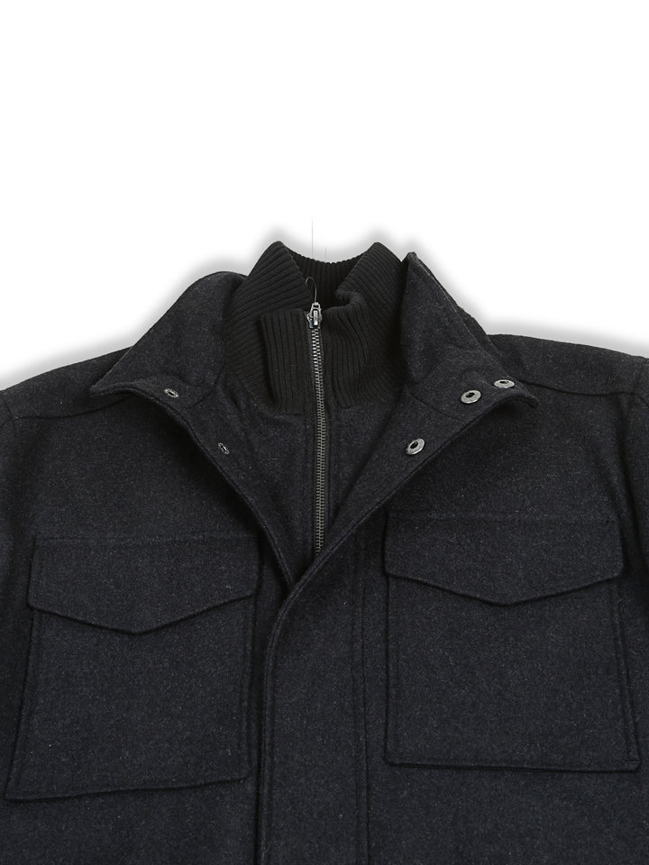 TU Mens Wool Rich Coat 135799307