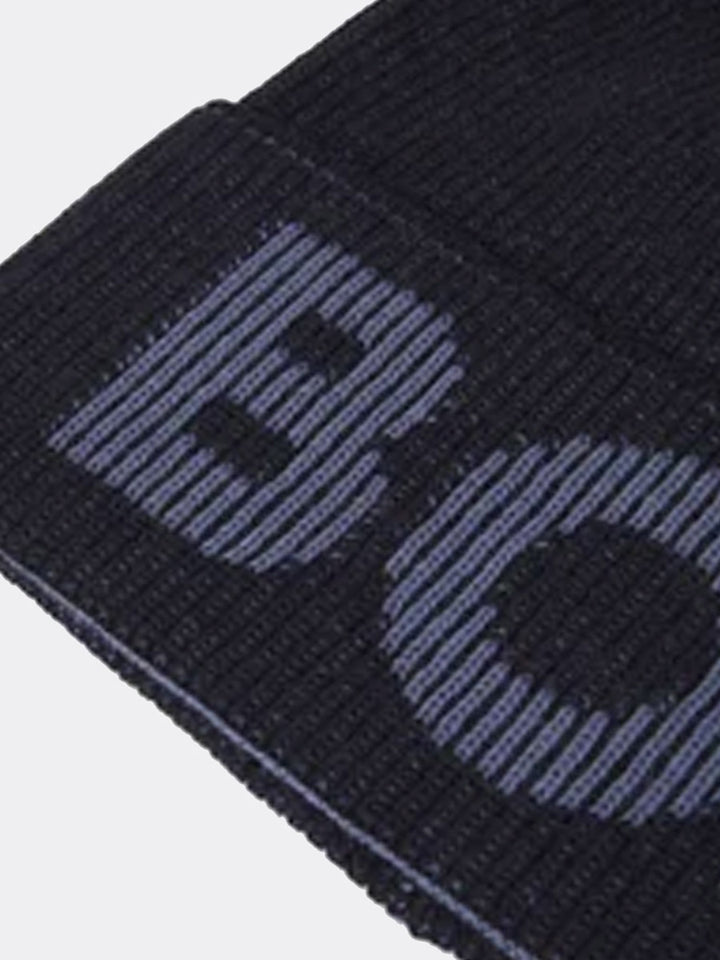 H Boss Mens Cotton Mix Beanie Cap 50475939