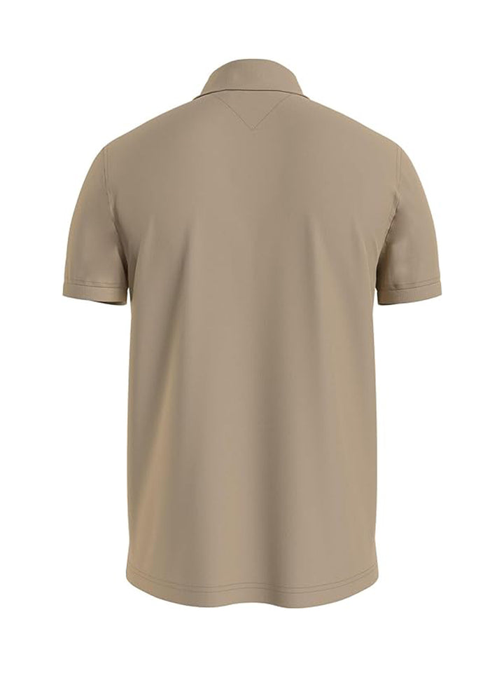 Tommy Hilfiger Mens S/S Polo AT-78J2653 (Brown & Beige)