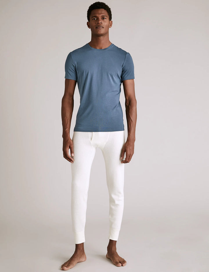 M&S Mens S/S R-Neck Plain T-Shirt T14/1600A