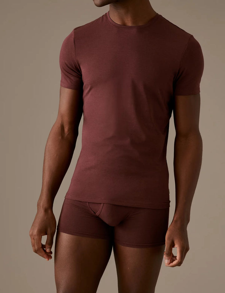 M&S Mens S/S R-Neck Plain T-Shirt T14/1600A