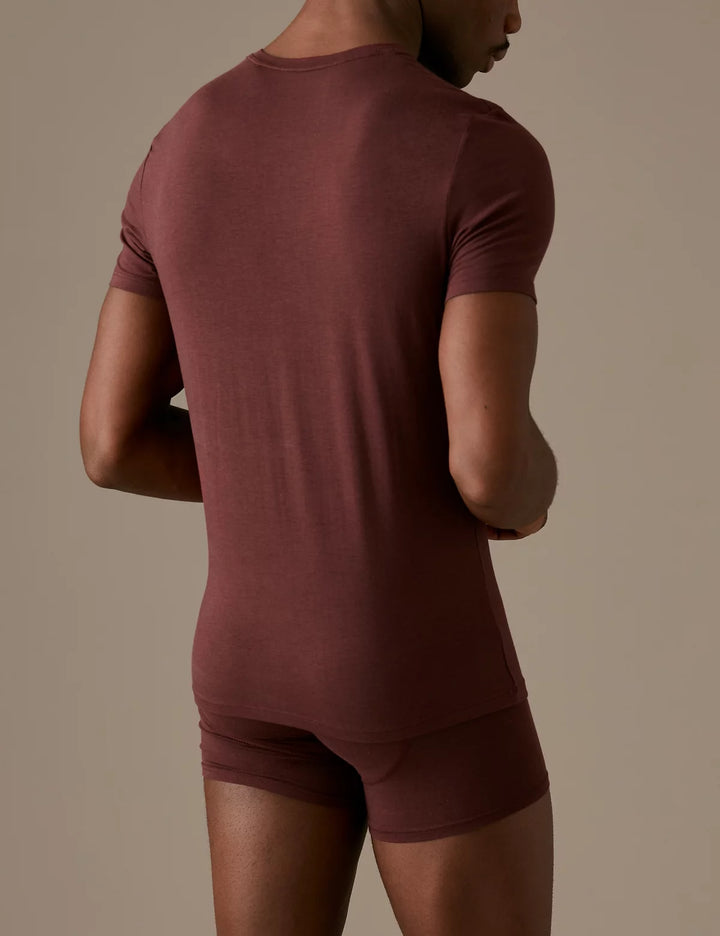 M&S Mens S/S R-Neck Plain T-Shirt T14/1600A