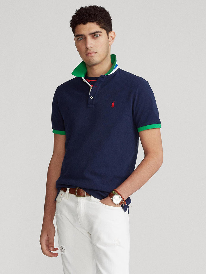 RL Mens S/S Small Pony Plain Polo TM-710823421001
