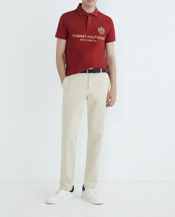 Tommy Hilfiger Mens S/S Badge Polo TM-78J9764