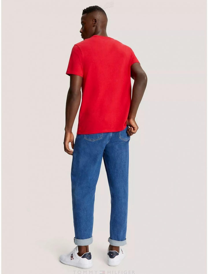 Tommy Hilfiger Mens S/S R-N T-Shirts TM-78J6318