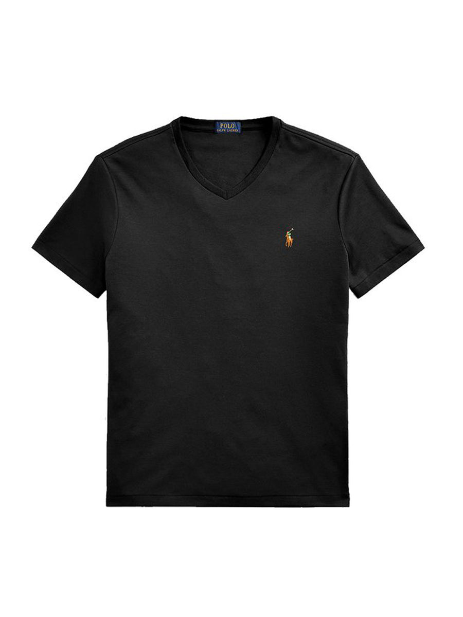 RL Mens S/S V-N Small Pony T-Shirts TM-710866052001