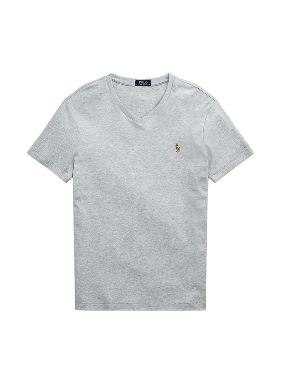 RL Mens S/S V-N Small Pony T-Shirts TM-710866052004
