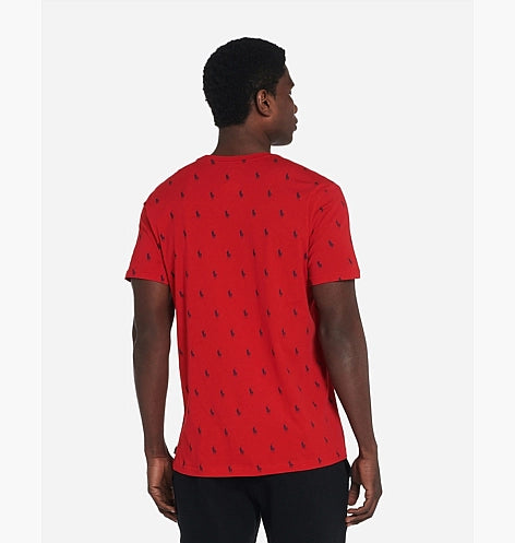 RL Mens S/S R-N Small Pony Print T-Shirts TM-PL88FR