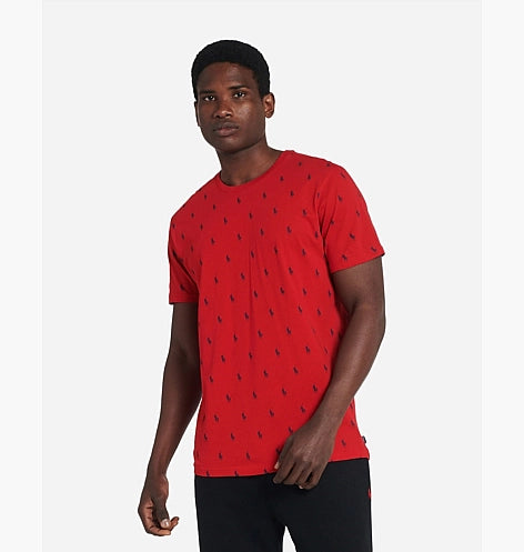 RL Mens S/S R-N Small Pony Print T-Shirts TM-PL88FR