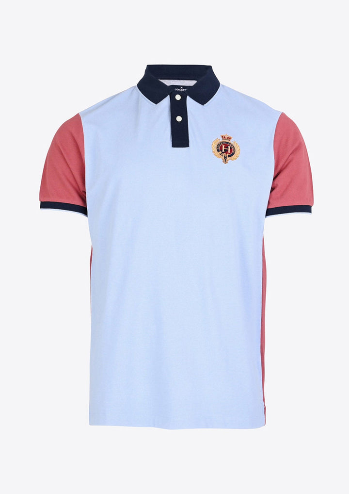 Hackett Mens S/S Badge Polo HM563081