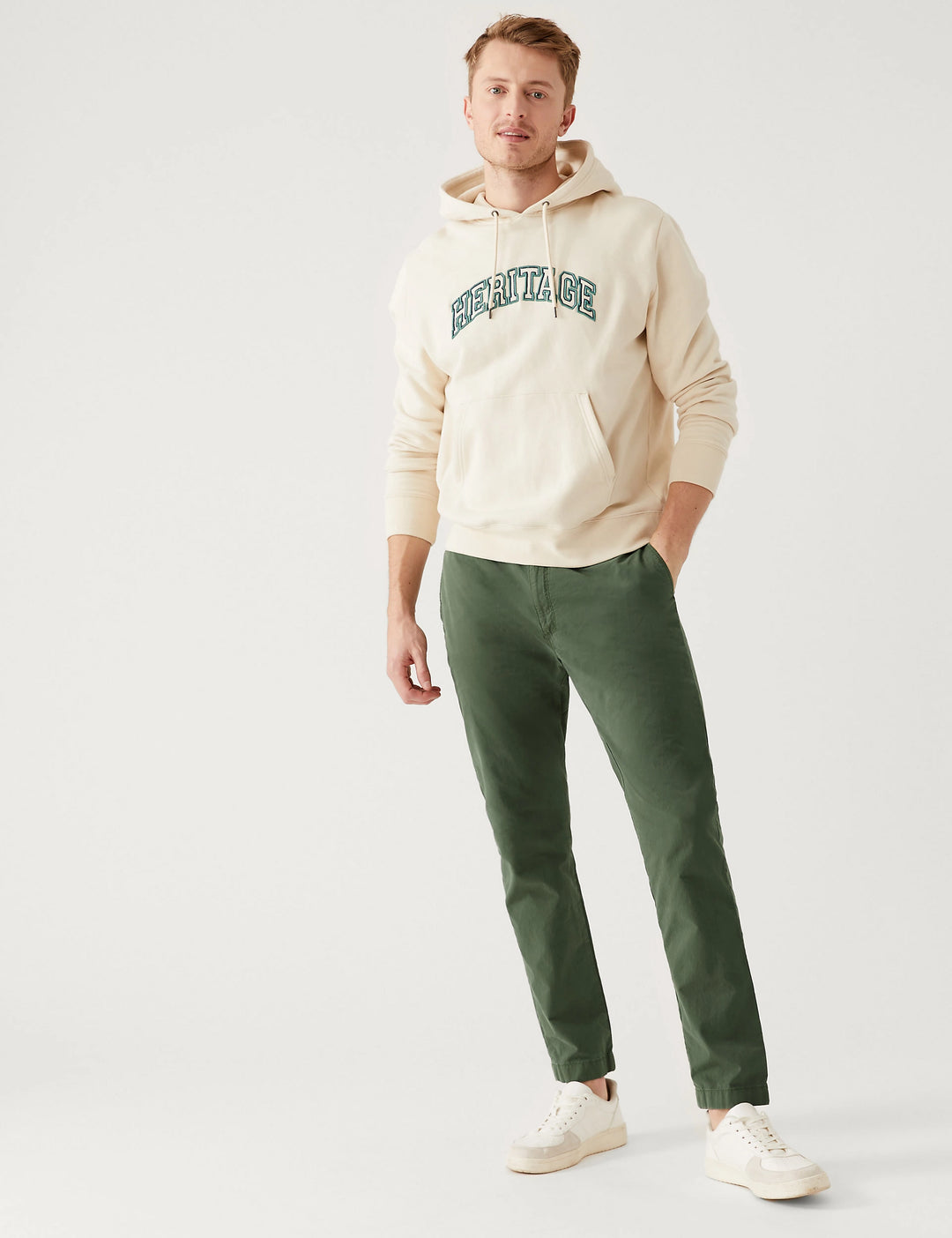 M&S Mens Cotton Trouser T17/6121