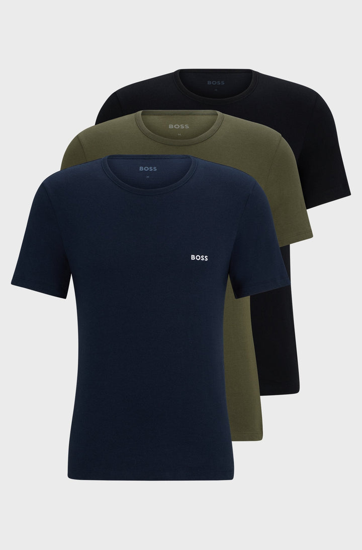 H Boss Mens S/S R-Neck T-Shirts 50509255