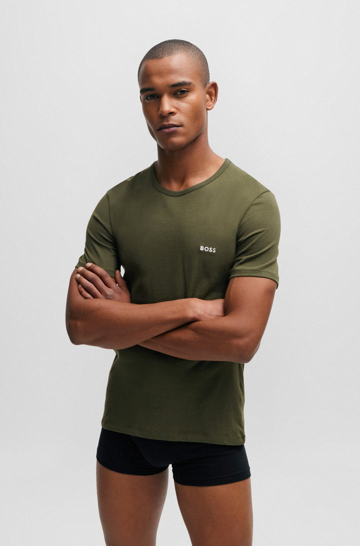 H Boss Mens S/S R-Neck T-Shirts 50509255