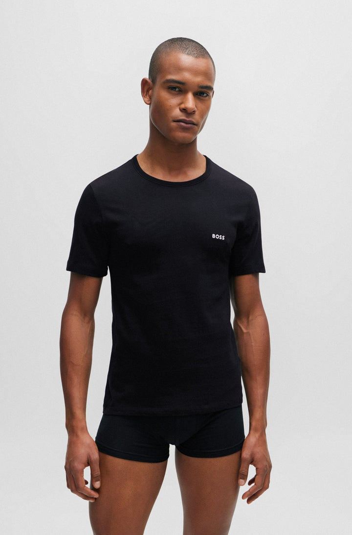 H Boss Mens S/S R-Neck T-Shirts 50509255