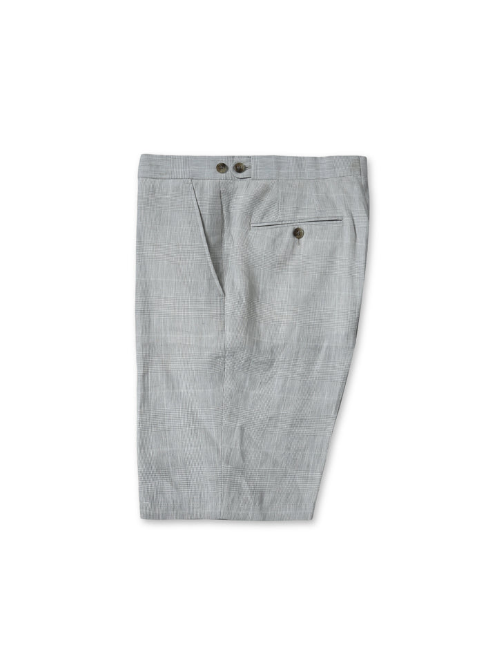 Jaeger Mens Linen (RF) Check Shorts 8501061