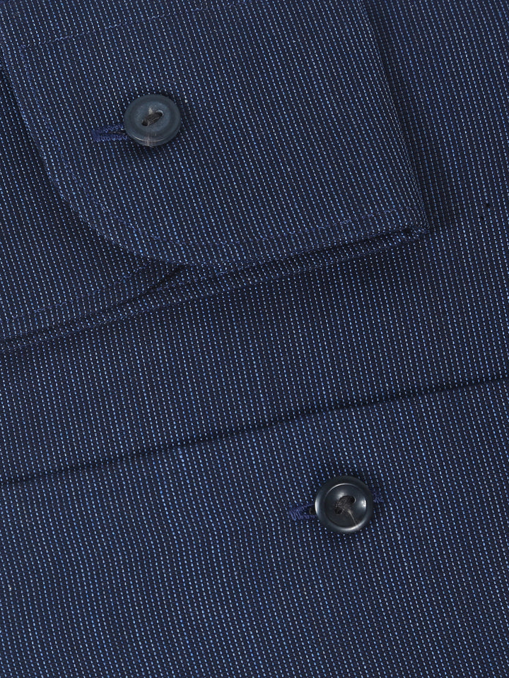 Eton Mens L/S Pin dot Formal Shirt 10954