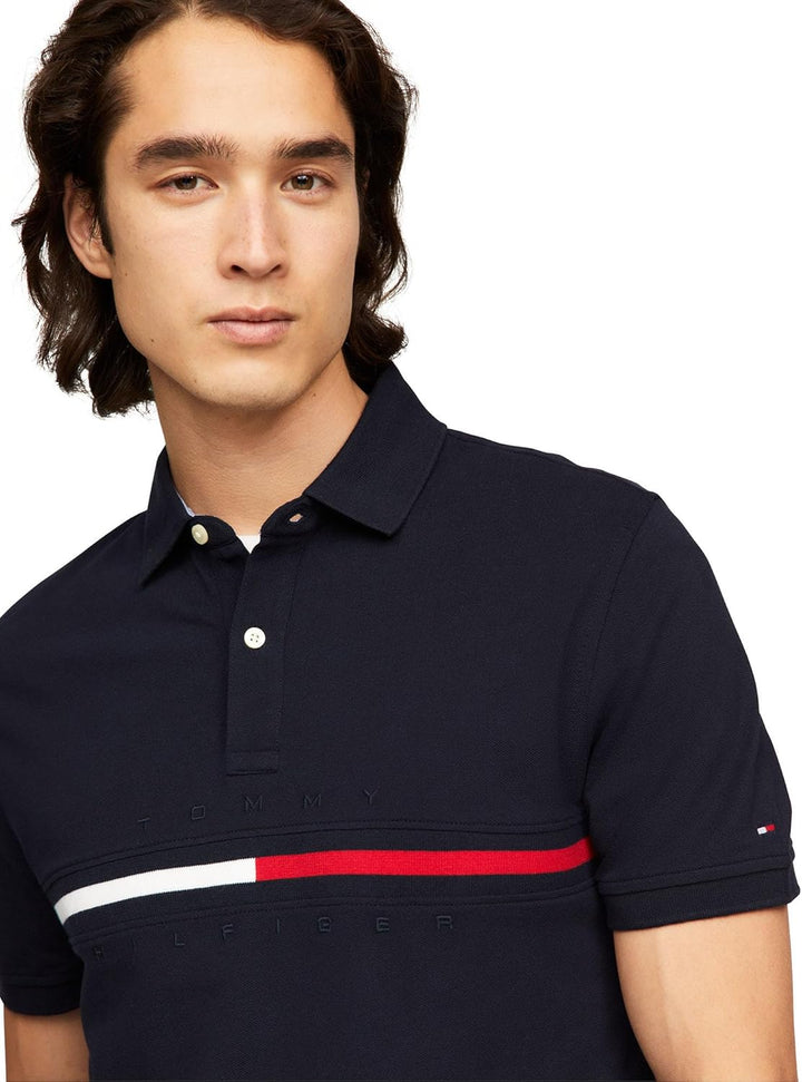 Tommy Hilfiger Mens S/S Polo TM-78JB117