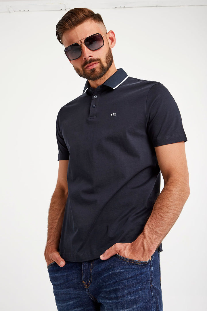 Armani Mens S/S Polo 7VZFFLE