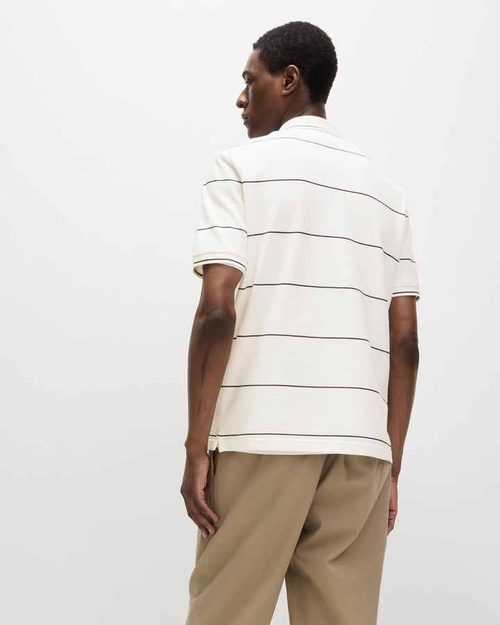 M&S Mens S/S Striper Polo T28/5078M