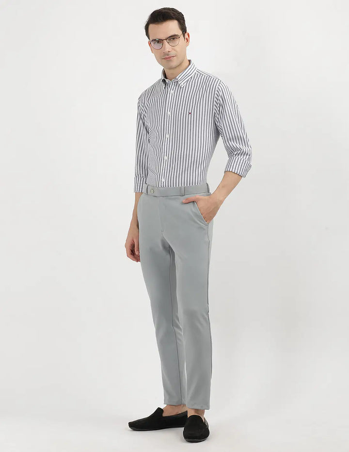 Tommy Hilfiger Mens L/S Lining Casual Shirt AT-SB-XMO4529