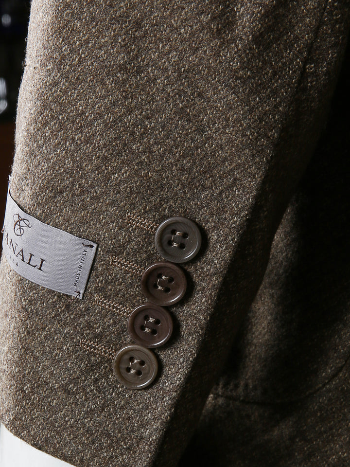 Canali Men 100%Wool Textured Blazer 21288