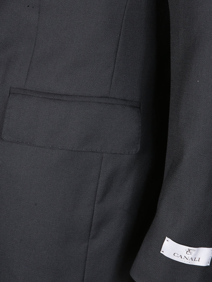 Canali Men 100%Wool Textured Blazer 11220