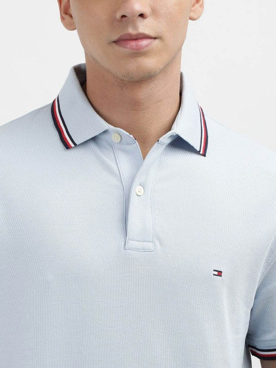 Tommy Hilfiger Mens S/S Plain Polo TM-78JA019