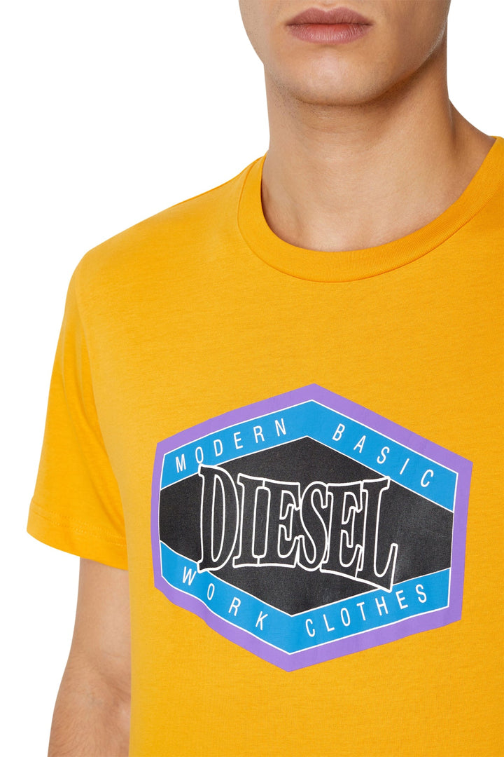 Men T-DIEGOR-E14 T-SHIRT A06497-0GRAI-21D