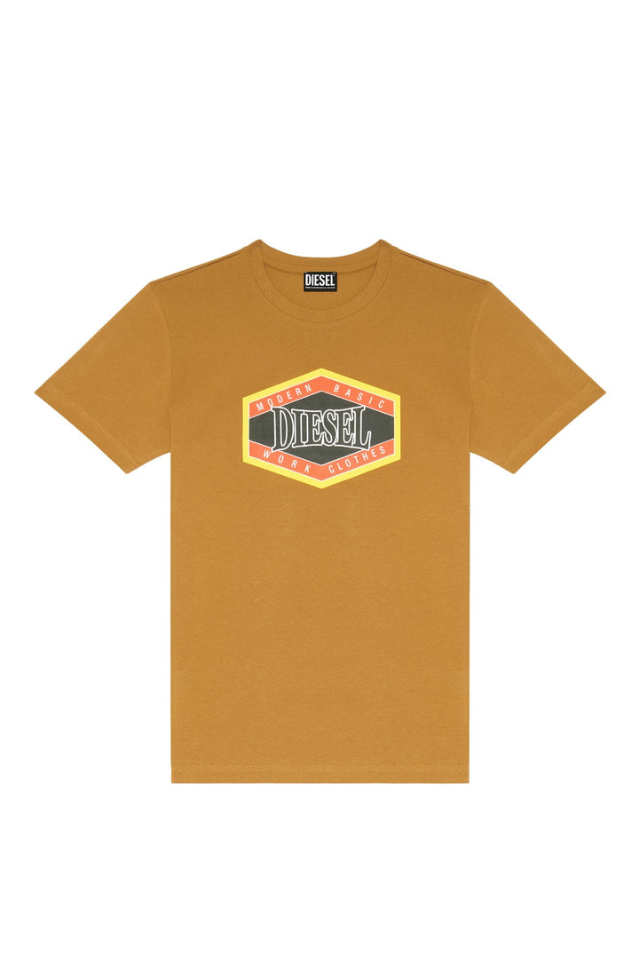 Men T-DIEGOR-E14 T-SHIRT A06497-0GRAI-5DQ