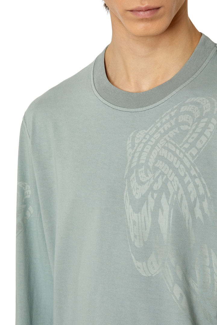 Men T-Just-Ls-G1 T-Shirt A08649-0BKAG-97A