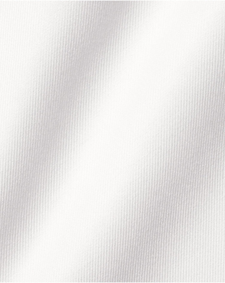 White Non Iron Twill Cutaway Slim Fit Shirt
